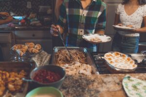Thanksgiving feast